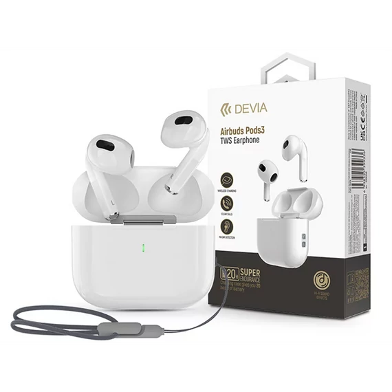 DEVIA ST399121 TWS BLUETOOTH SZTEREÓ FÜLHALLGATÓ V5.3 DEVIA AIRBUDS PODS3