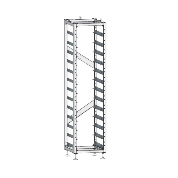 DEYE HV rack 12db BOS-G Pro akkumulátor elhelyezéséhez