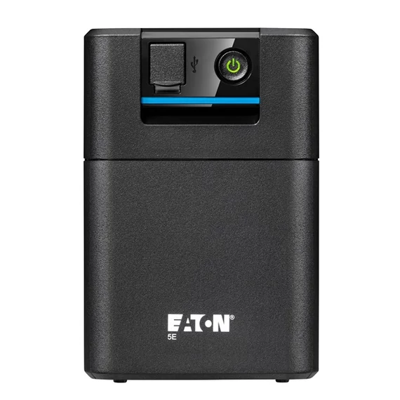 EATON UPS 5E700UI, 5e Gen2, IEC, 700VA, 360W, Input: C14, Outputs: 2 DIN, USB Line-interaktív szünetmentes, AVR, torony