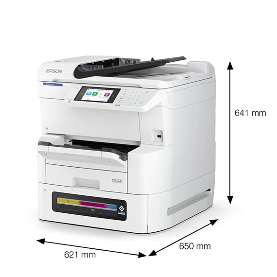 EPSON Tintasugaras nyomtató - WorkForce Pro EM-C8100RDWF (A3, MFP, 4800x1200 DPI, 35 lap/perc, duplex, ADF, USB/Wifi)