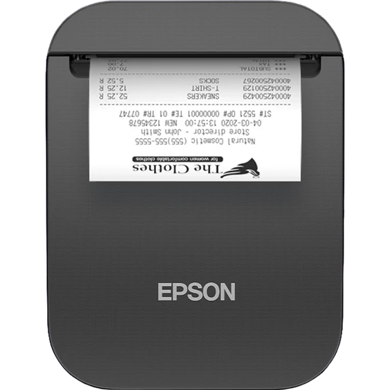 EPSON blokknyomtató TM-P80II AC (121), 79,5mm, USB-C/Bluetooth, fekete