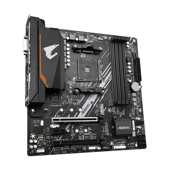 GIGABYTE Alaplap AM4 B550M AORUS ELITE AMD B550, mATX