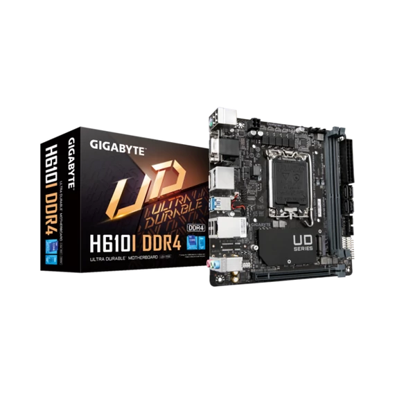 GIGABYTE Alaplap S1700 H610I DDR4 INTEL H610, mini-ITX