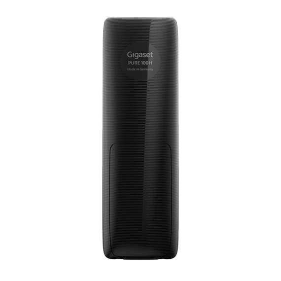 GIGASET DECT telefon, PURE 100, fekete