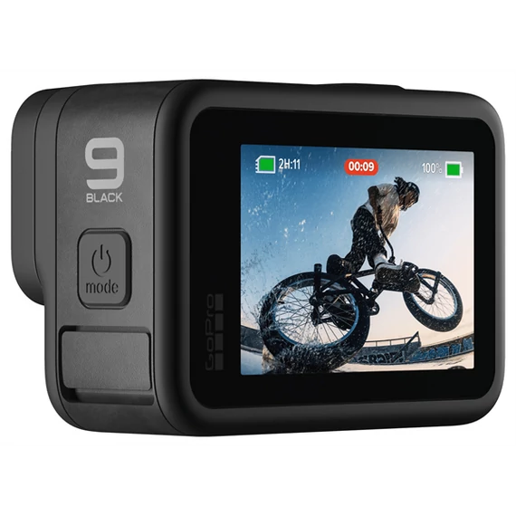GOPRO Hero 9 Black (5K+20MP, HyperSmooth 3.0, vízálló, levehető lencse)