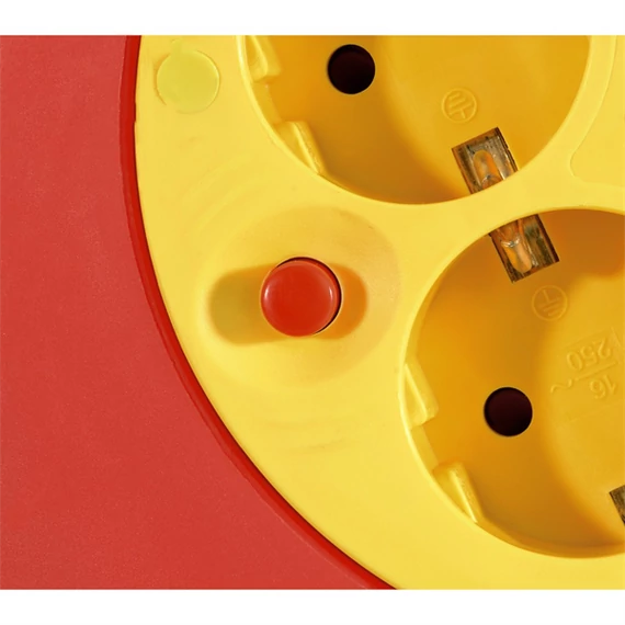HAMA 121960, KÁBELDOB/HOSSZABBÍTÓ 4 CSATLAKOZÓS, 10M,BELT.