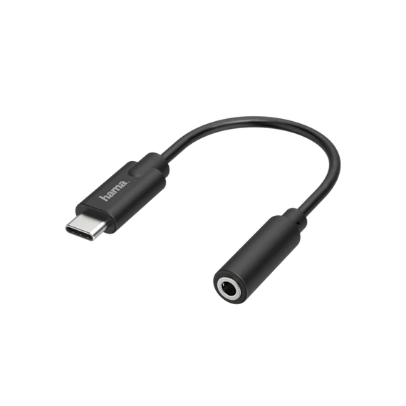 HAMA 200318, AUDIO ADAPTER, USB-C DUGÓ - 3,5 MM JACK ALJZAT