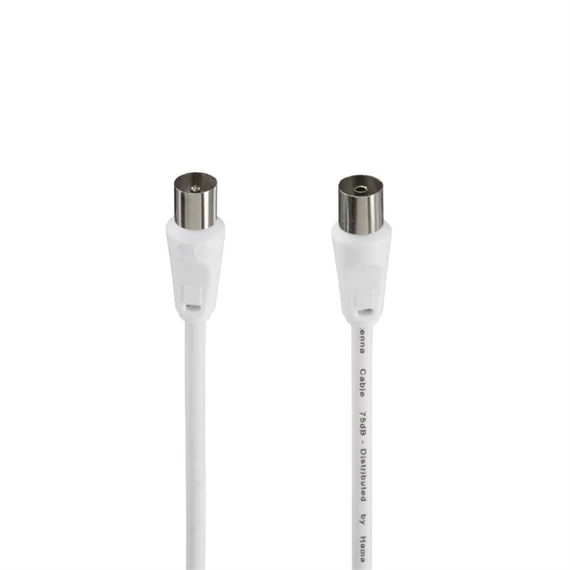 HAMA 205030, FIC ECO ANTENNAKÁBEL 75DB, FEHÉR 25DB/CSG 5,0M, FEHÉR