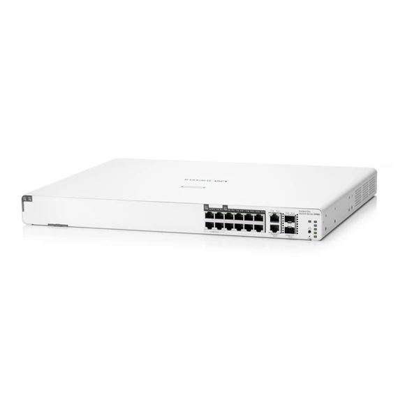 HPE Networking Instant On Switch 8p Gigabit CL4 4p SR2.5G CL6 PoE 2p 10GBT 2p SFP+ 480W 1960