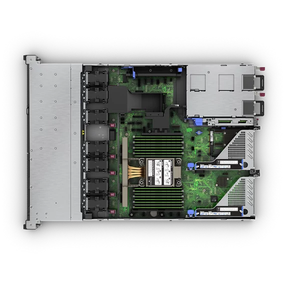 HPE rack szerver ProLiant DL320 Gen11, Xeon-S 12C 4510 2.40GHz, 2x32GB, No HDD, 8SFF, MR408i-o, 2x1000W