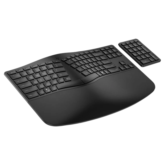 HP vezeték nélküli ergonomikus billentyűzet 965 - fekete
