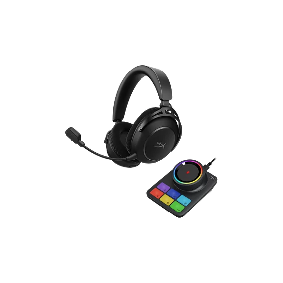 HP HYPERX vezeték nélküli gaming fejhallgató Cloud Alpha 2 - fekete/piros