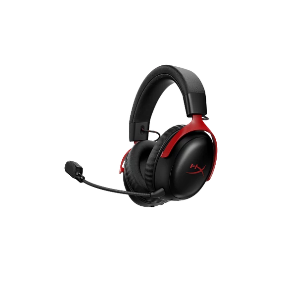 HP HYPERX vezeték nélküli gaming fejhallgató Cloud III S - fekete/piros