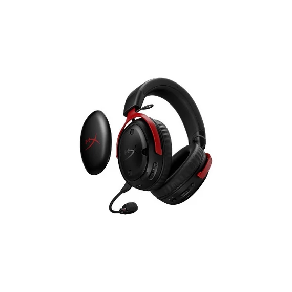 HP HYPERX vezeték nélküli gaming fejhallgató Cloud III S - fekete/piros