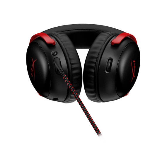 HP HYPERX vezetékes gaming fejhallgató Cloud III - fekete/piros