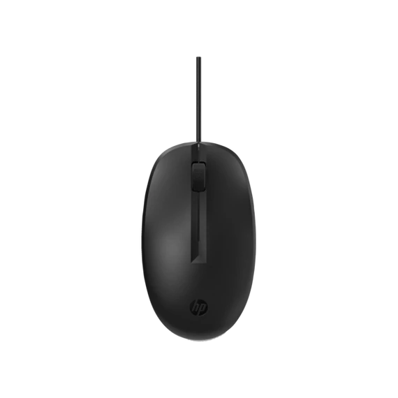 HP vezetékes egér 125 - fekete