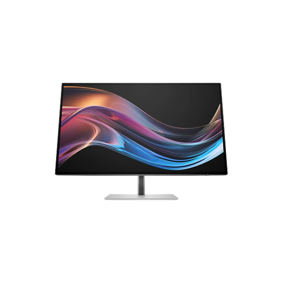 HP monitor 27” Series 7 Pro 727pk 3840x2160, 60Hz, 16:9, 2000:1, 400cd, 5ms, HDMI, DisplayPort, USB-C, fekete/ezüst