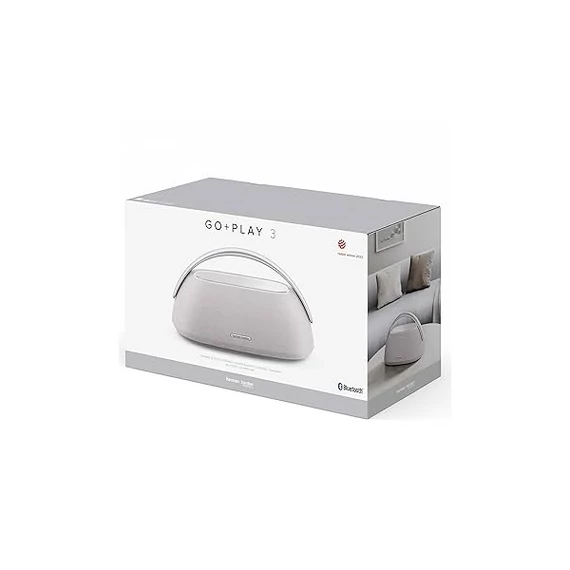 Harman Kardon Go + Play 3 hordozható Bluetooth hangszóró, szürke