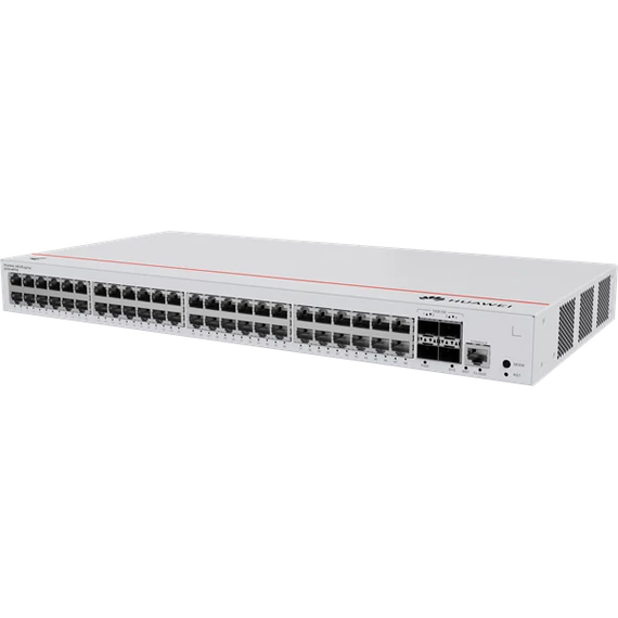 Huawei eKit Switch 48x1000Mbps + 4x10GE (SFP+) + 1konzol port, iStack, Layer2+ managed Rackes - S310-48T4X