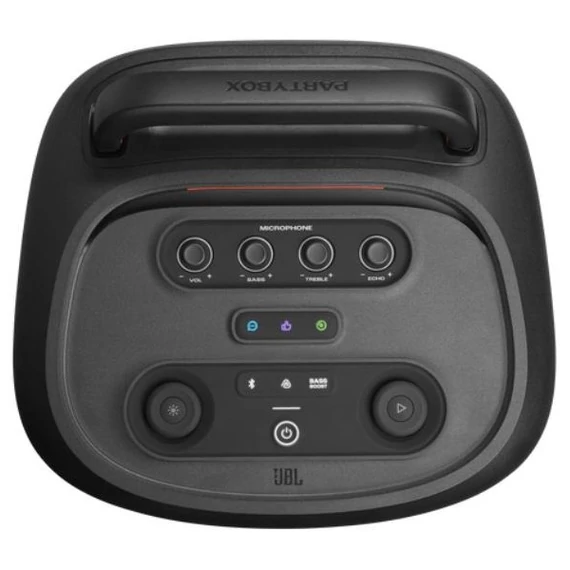 JBL PARTYBOX 520 EP, Bluetooth hangsugárzó, AI sound boost, 15 óra játékidő, fényshow, 400W, 3 db hangszóró