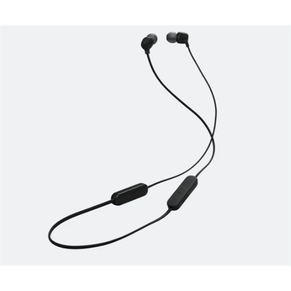 JBL T135BT BLK, vezeték nélküli fülhallgató, fekete, Bluetooth, 25 óra üzemidő, JBL Pure Bass, kihangosítás