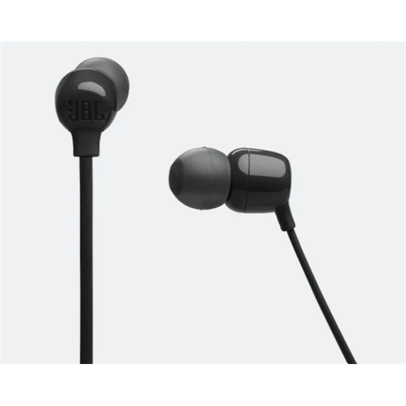 JBL T135BT BLK, vezeték nélküli fülhallgató, fekete, Bluetooth, 25 óra üzemidő, JBL Pure Bass, kihangosítás