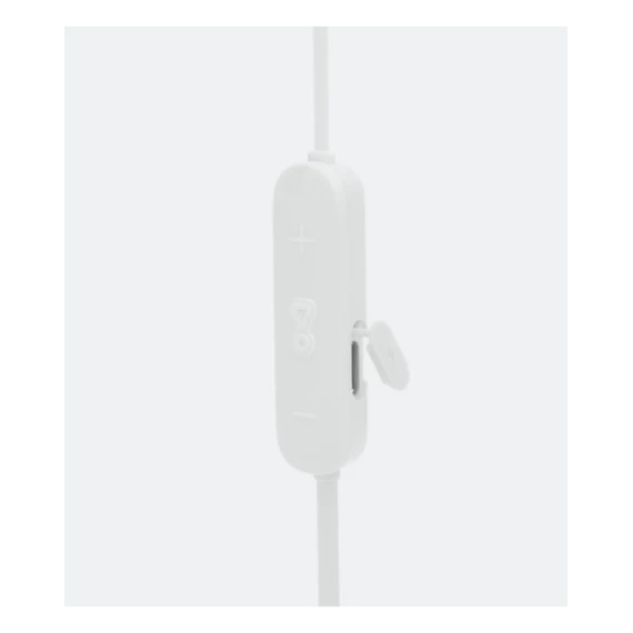 JBL T135BT WHT, vezeték nélküli fülhallgató, fehér, Bluetooth, 16 óra üzemidő, JBL Pure Bass,