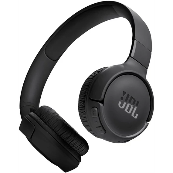JBL Tune 520C vezetékes fejhallgató, fekete, beépített mikrofon, over ear, kábel hossz 120 cm, 0,156 kg