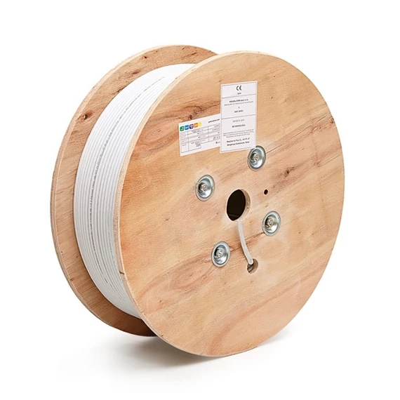 KELINE S/FTP Falikábel dobos CAT.7 500m AWG23,(1000 MHz), LSOH Euroclass Dca - s2, d1, a1