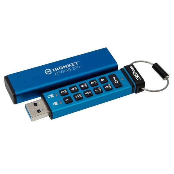 KINGSTON Pendrive 32GB Ironkey Keypad 200 AES-256 FIPS 140-3 Lvl 3