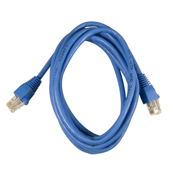 LEGRAND patch kábel RJ45-RJ45 Cat6 árnyékolatlan (U/UTP) PVC 3 méter kék d: 6mm AWG24 LCS3