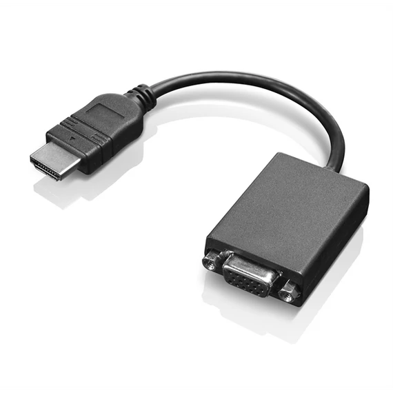 LENOVO Átalakító adapter - HDMI to VGA Monitor, 20 cm.