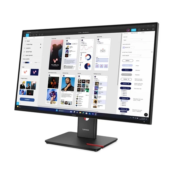 LENOVO Monitor - ThinkVision T32UD-40, 31.5