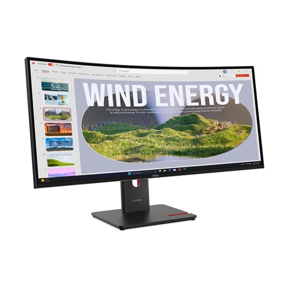 LENOVO Monitor - ThinkVision T34WD-40, 34