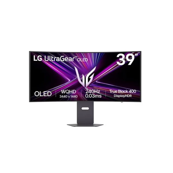 LG OLED Gaming 240Hz ívelt monitor 39