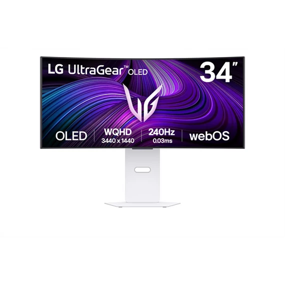 LG OLED Gaming 240Hz ívelt smart monitor 34