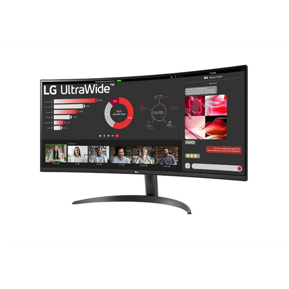 LG ívelt monitor 34