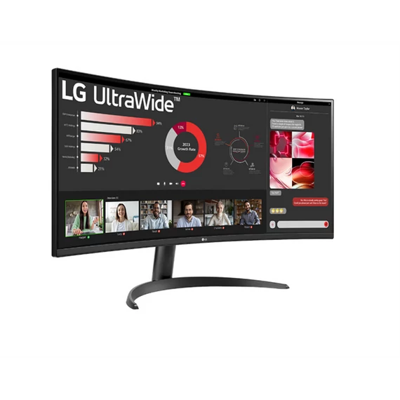 LG ívelt monitor 34