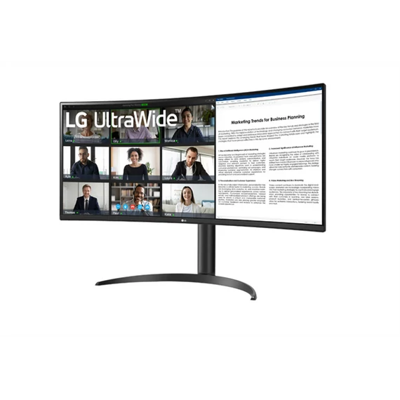 LG ívelt monitor 34