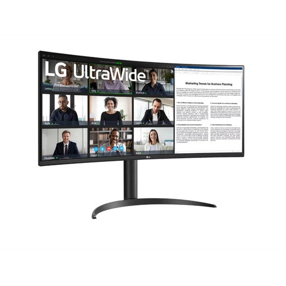 LG ívelt monitor 34