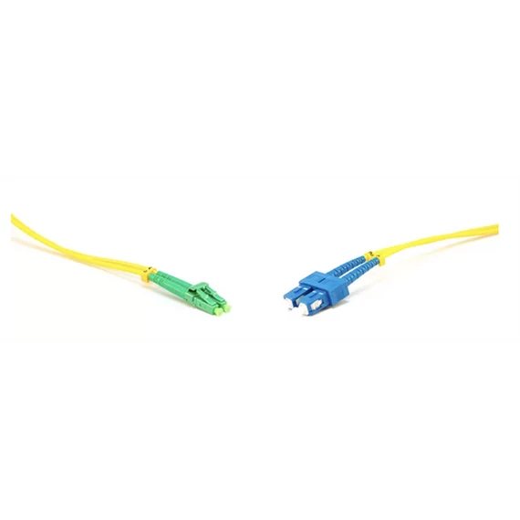 LINKEASY Duplex patch kábel  2 x LC/APC + 2 x SC/UPC csatlakozóval, 3mm duplex core 9/125 LSZH, 3,5 m