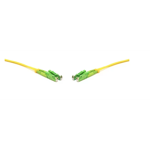 LINKEASY Duplex patch kábel  4 x E2000/APC csatlakozóval, 3mm duplex core 9/125 LSZH, 20 m