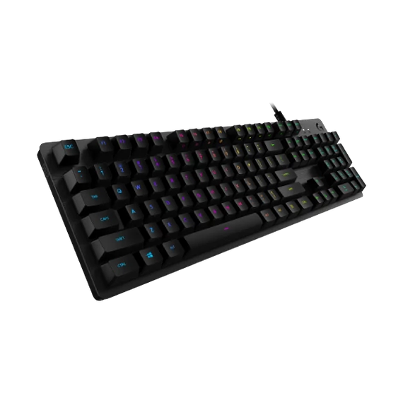 LOGITECH Billentyűzet - G512 Lightsync RGB Mechanikus Vezetékes (Tactile) GX Brown Carbon, US