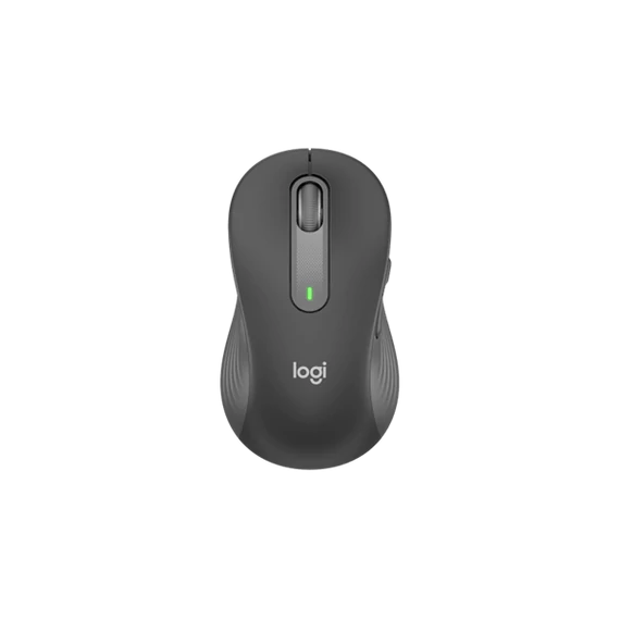 LOGITECH Egér - M650 Signature Vezeték Nélküli Optikai (Large) balkezes, Grafitszürke