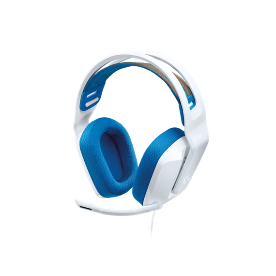 LOGITECH Fejhallgató 2.0 - G335 Gaming Vezetékes, Fehér