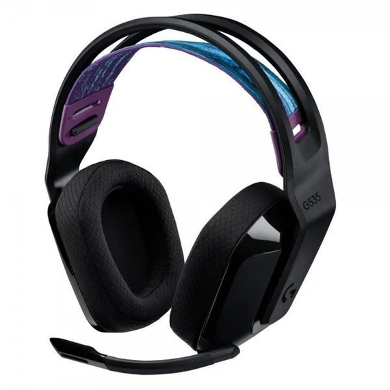 LOGITECH Fejhallgató 2.0 - G535 Lightspeed Vezeték Nélküli Gaming Mikrofonos , Fekete