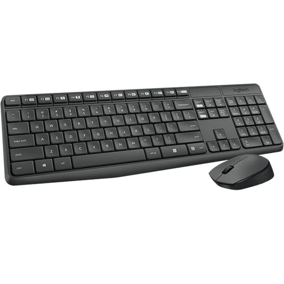 LOGITECH Billentyűzet + egér - MK235 Vezeték Nélküli Combo, HUN