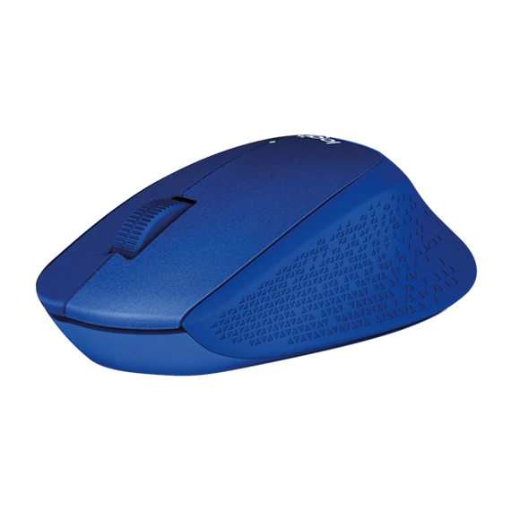 LOGITECH Egér - M330 Silent Plus Vezeték Nélküli Optikai, Kék