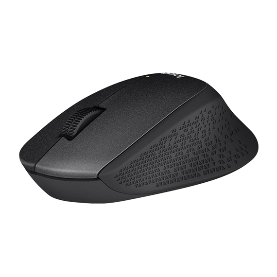 LOGITECH Egér - M330 Silent Plus Vezeték Nélküli Optikai, Fekete