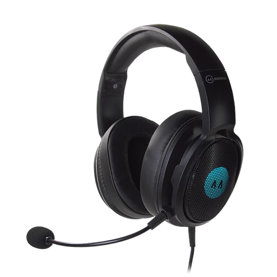 MARWUS GH109 vezetékes gaming headset mikrofonnal, 7.1 virtuális térhangzással és LED világítással